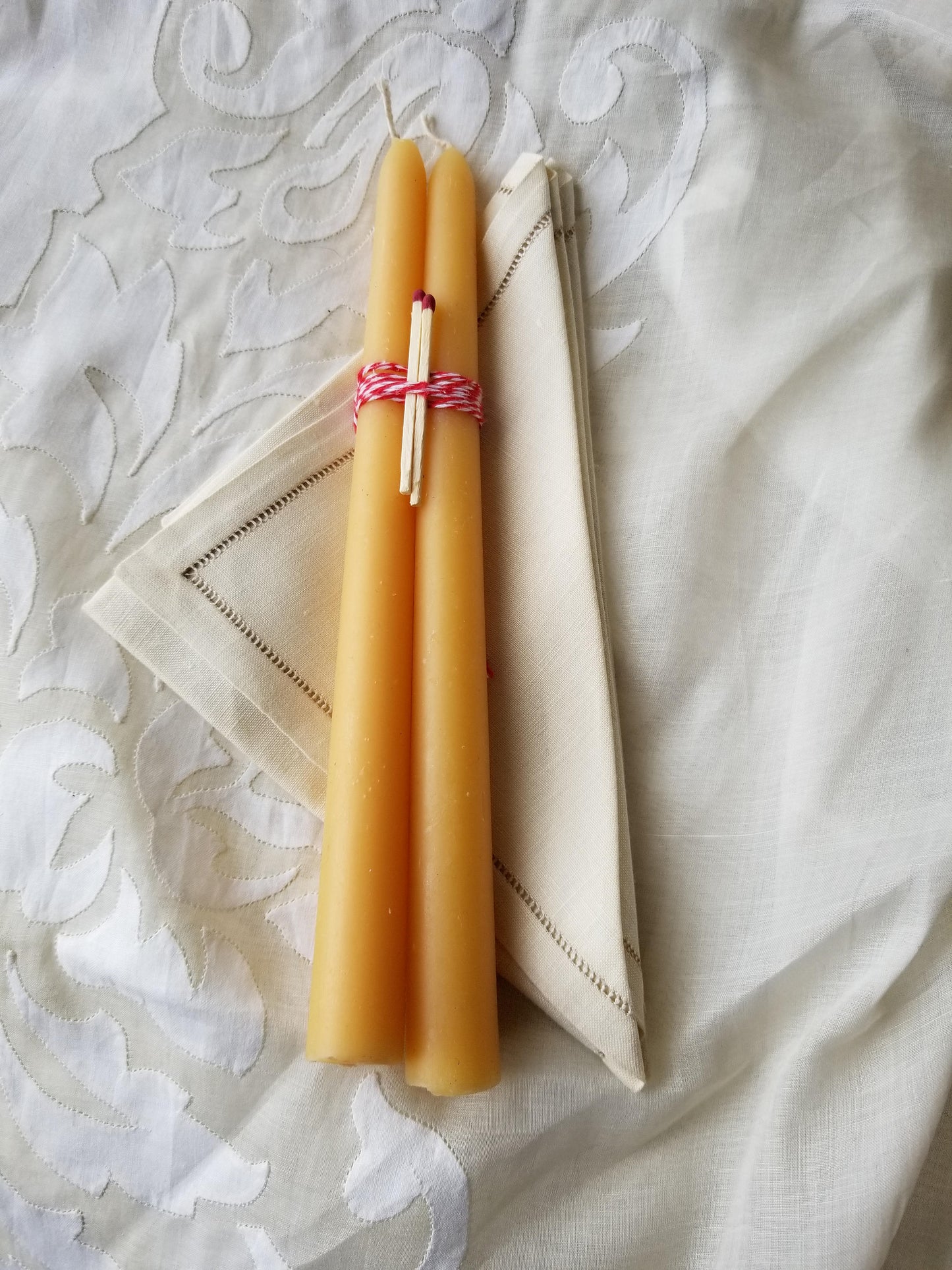 Beeswax Taper Candles – 10" | Handcrafted, Pure & Timeless