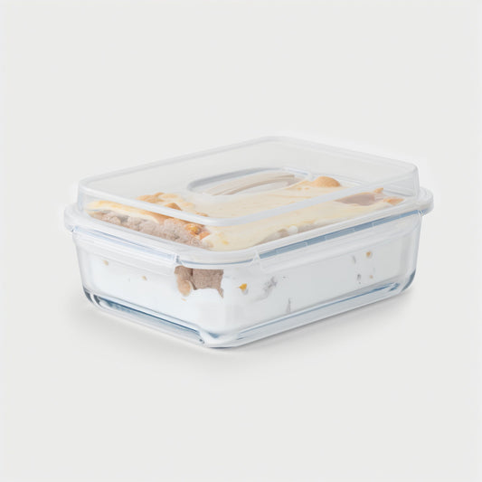 Bake & Carry Glass Set (5 Containers, Vanilla)