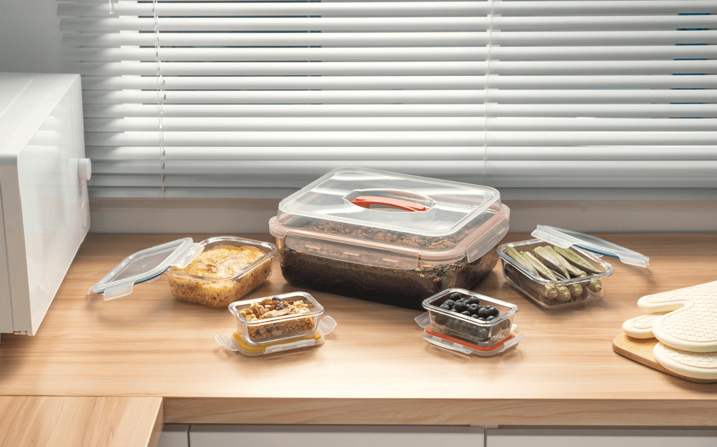 Bake & Carry Glass Set