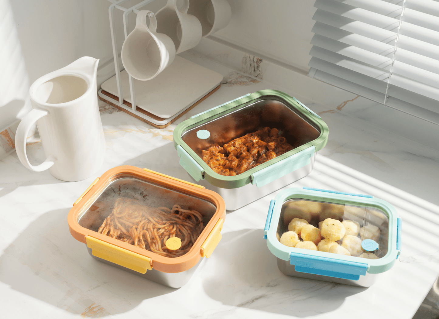 The Stainless Steel Container Set