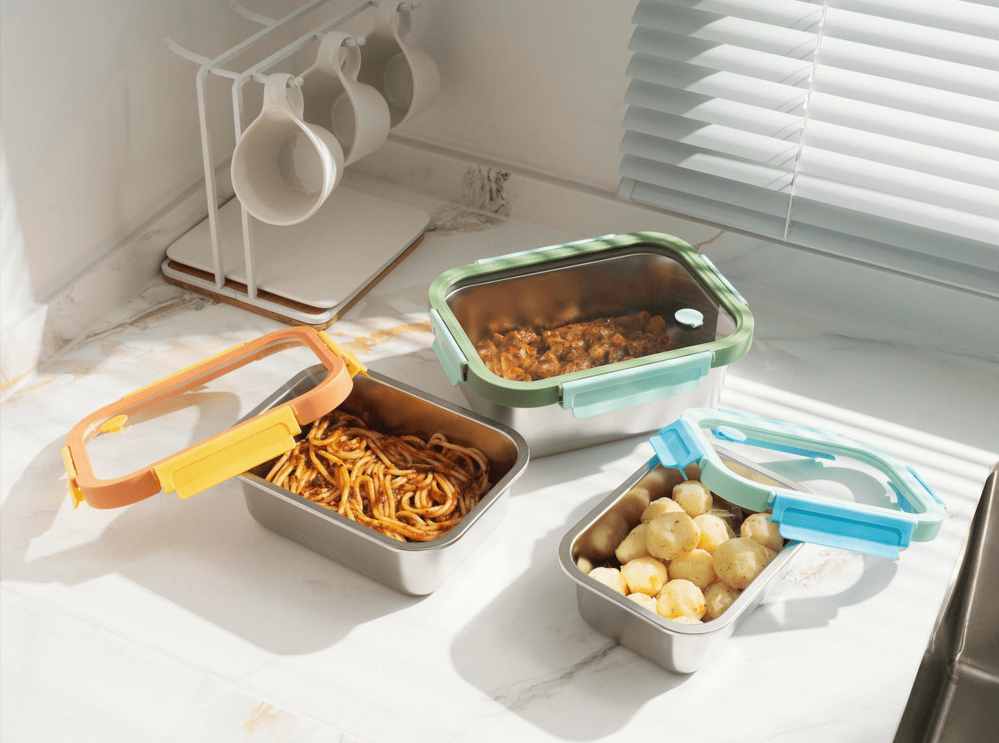 The Stainless Steel Container Set